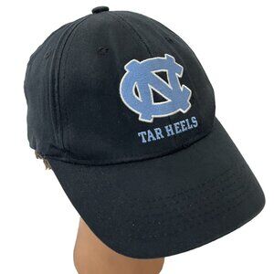 North Carolina UNC Chapel Hill Tarheels Black Embroidery Ball Cap Hat One Size